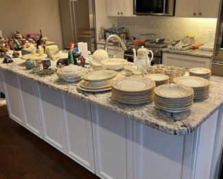 Aynsley Devonshire China Set (Like New) and Other Household Items