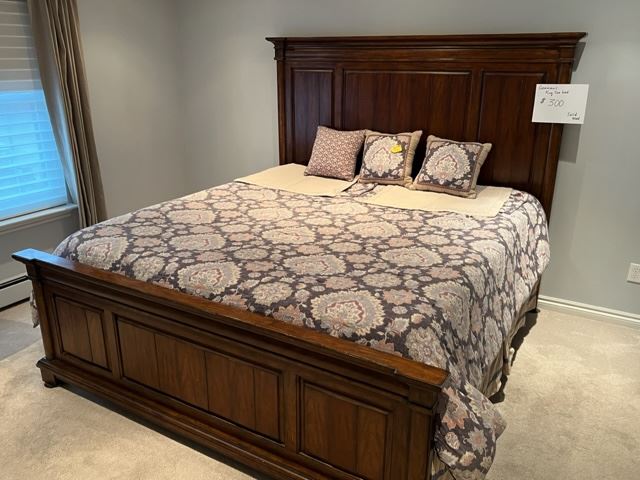 Gorman's King Size Bed Frame.