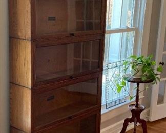 Antique 5-tier Pearson sectional bookcase