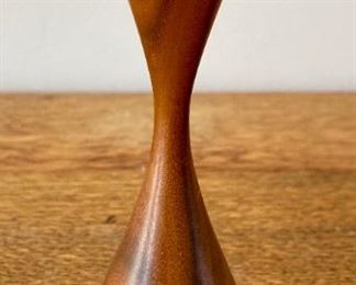 Vintage EL Reagan hand-turned candlestick holder