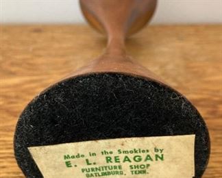 Vintage EL Reagan hand-turned candlestick holder