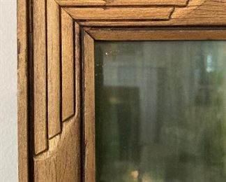 Art Deco framed R. Atkinson Fox print "Nature's Bounty"