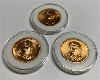 1980 American Arts Commemorative Series Marian Anderson gold medals