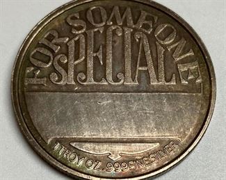 Merry Christmas from Santa (reverse "For Someone Special") 1 troy oz silver coin