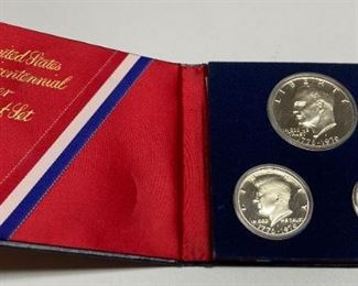 United States 1976 Bicentennial silver proof set