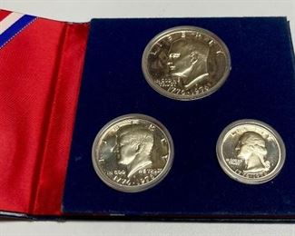 United States 1976 Bicentennial silver proof set