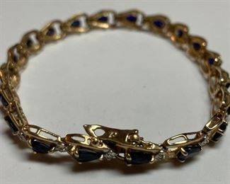 10K gold bracelet (7.7 g)