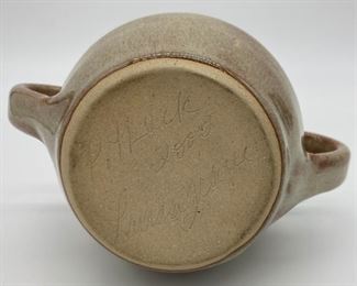 Potluck by Laura Teague sugar jar with lid