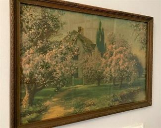 Antique Fox Style print