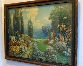 Vintage Borin MFG print