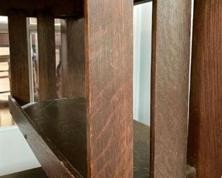 Antique Mission library desk