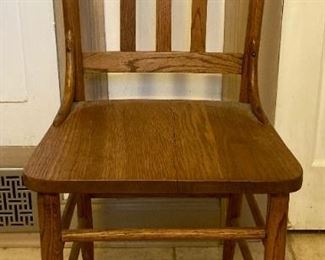 Vintage wooden chair