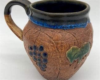 Vintage Rockhouse Pottery by Ken Poole mug