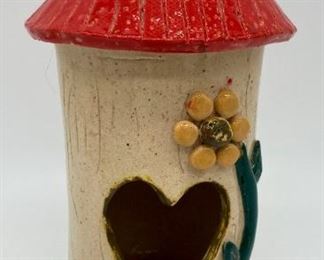 Fresh Touch Pottery B. Spears birdhouse