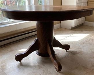 Antique oak table