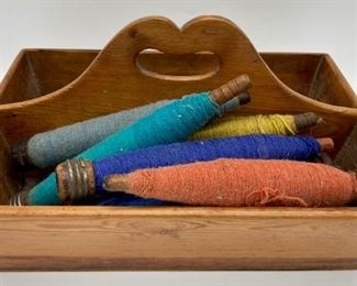 Vintage wooden carrier