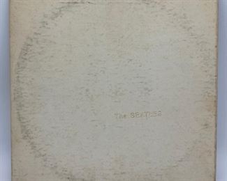 Vintage vinyl album "White Album" by The Beatles
