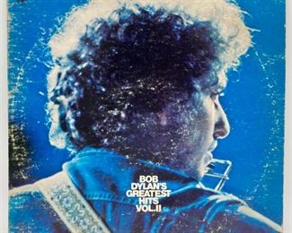 Vintage vinyl album "Greatest Hits Vol II" by Bob Dylan