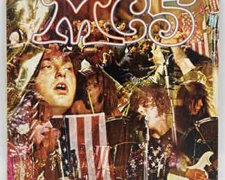 Vintage vinyl album "Kick Out the Jams" by MC5 (signed by Robin Tyner)