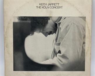 Vintage vinyl album "The Koln Concert" by Keith Jarrett