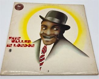 Vintage vinyl album "Fatz Waller in London"