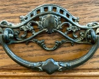 1920s Antique three-drawer dresser