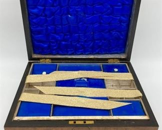 Antique 1800s Burl wood box