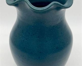 Potluck Pottery ruffle rim vase