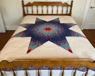 Vintage 1980s-1990s Lonestar quilt