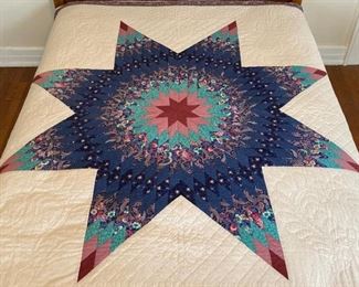 Vintage 1980s-1990s Lonestar quilt