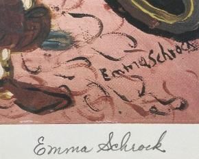 "Do Not Disturb" numbered print 82/500 by Emma Schrock