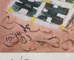 "Do Not Disturb" numbered print 82/500 by Emma Schrock