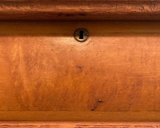 Antique clawfoot chest of drawers