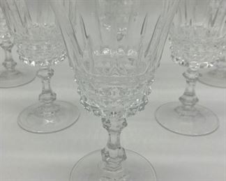 Cristal D'Arques 'Tuilleries Villandry" (set of 7)