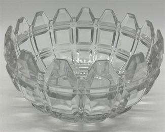 Crystal fruit bowl
