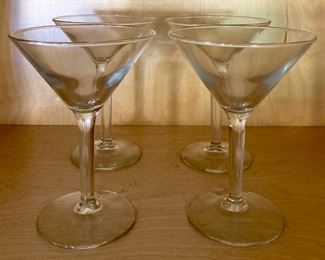 Martini glasses (set of 4)