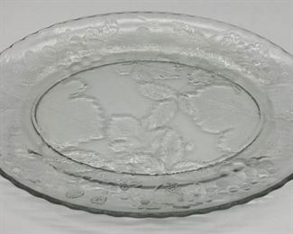 Anchor Hocking "Grapevine" glass platter