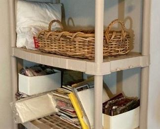 Threads, patterns, fabrics and other sewing notions