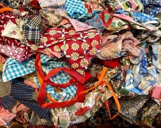 Assorted fabric swatches