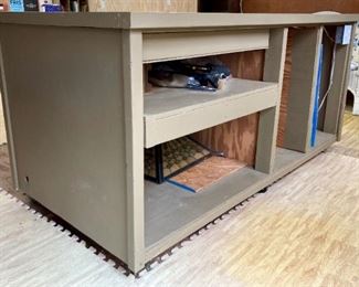 Stained glass project work table