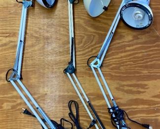 Assorted adjustable work lights