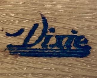 Vintage Dixie four drawer dresser