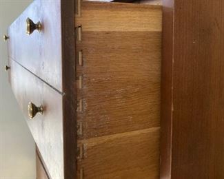 Vintage Dixie four drawer dresser