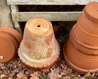 Terra cotta pots