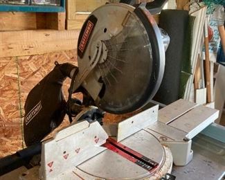 Craftsman dual-bevel sliding miter saw