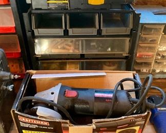 Craftsman Multi-Purpose Oscillating tool; hardware organizers