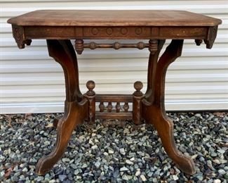 Antique wooden table