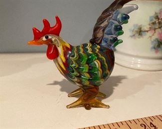 $5 glass rooster