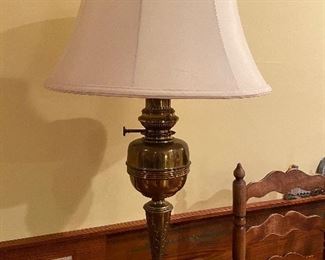 $35. Brass Table Lamp