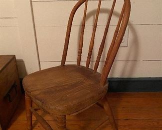 $15. Wooden child’s chair 